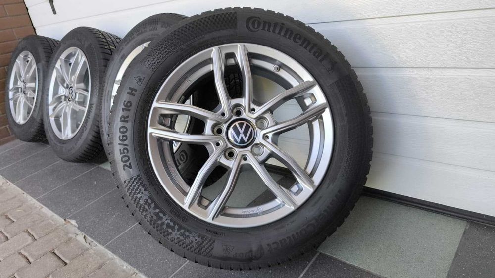 Koła VW Caddy IV III T Roc I Audi Skoda Seat Mercedes 16" 5x112 zima 205/60/16 (OL2266)
