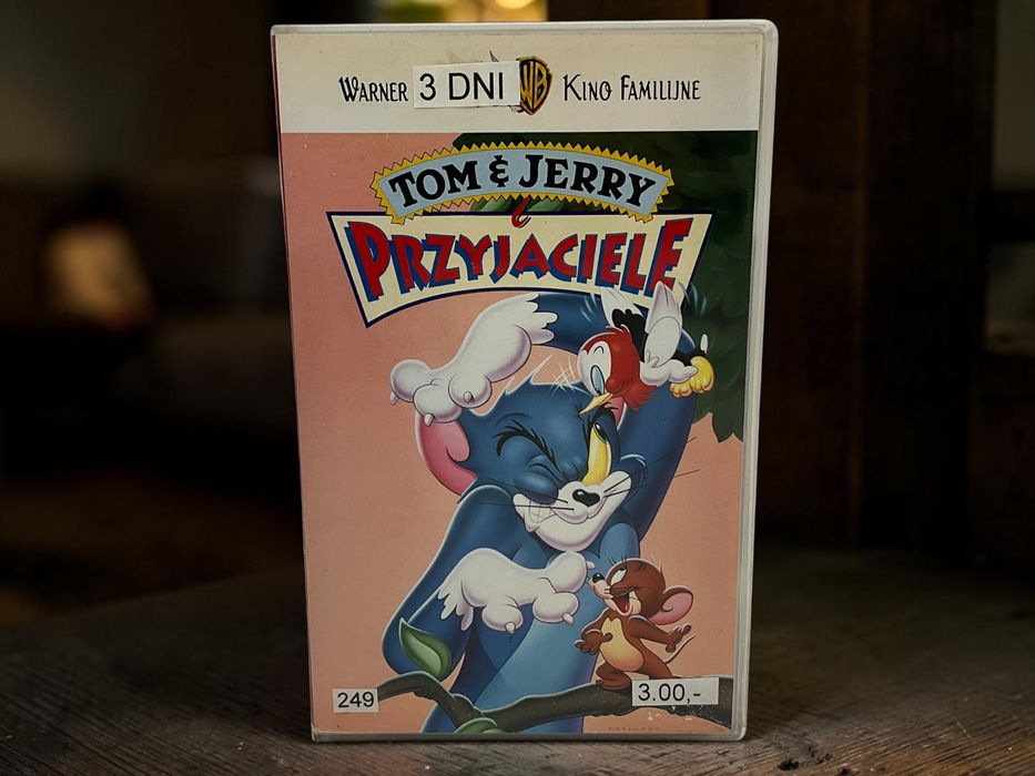 Tom i Jerry i Przyjaciele VHS, 1993, Warner Bros Kino Familijne, Kaseta Wideo