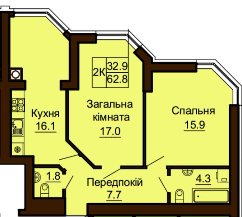 Акція‼️ 2 к кв ЖК Софія Сіті, від забудовника Мартинова А.М.