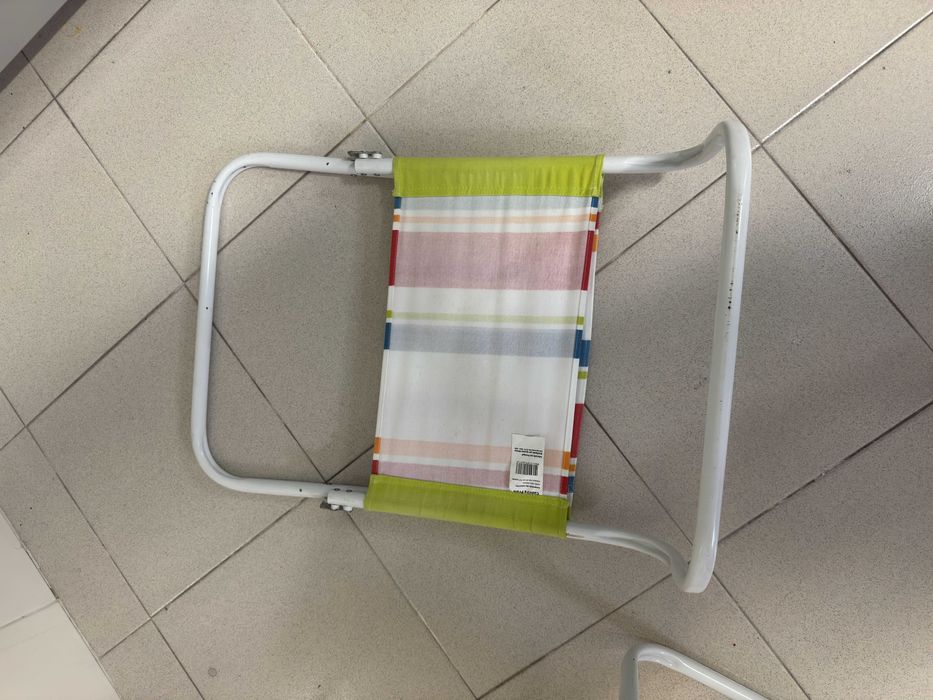 Cadeiras de praia dobráveis