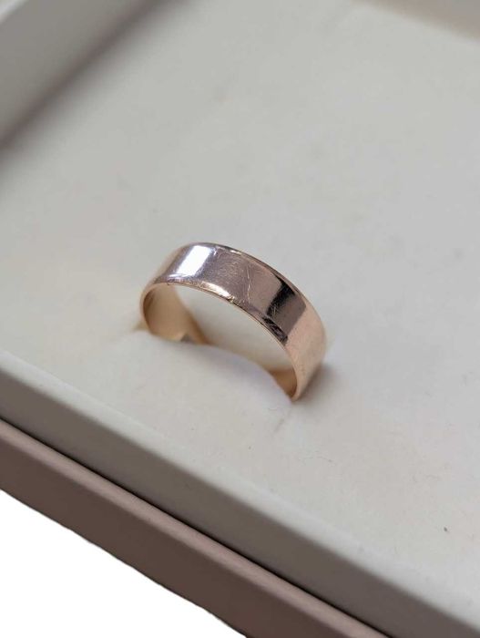 Złota obrączka 585 14K 3,37 g r. 18,5