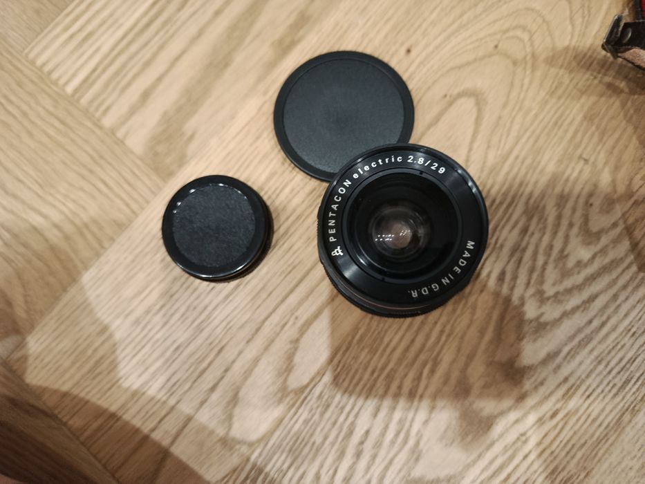 Aparat kiev 3 z 1955r. Zestaw