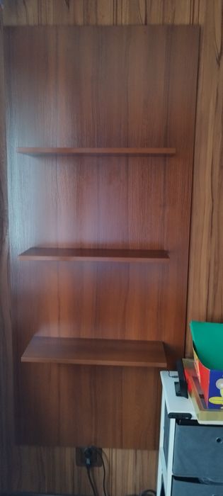 Płyta z pułkami ciemny brąz