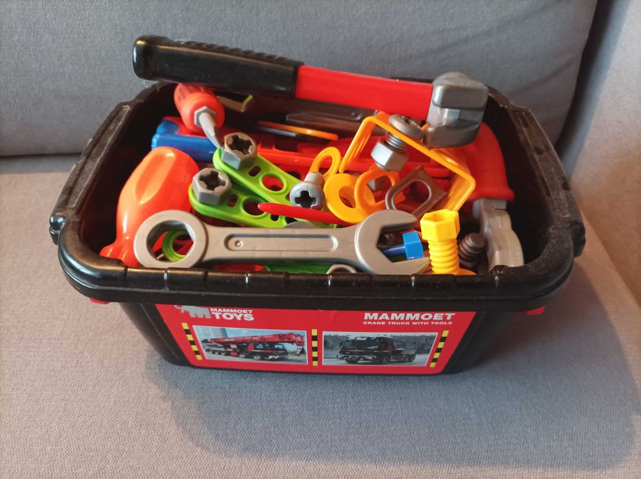 Zestaw narzędzi dla chłopca