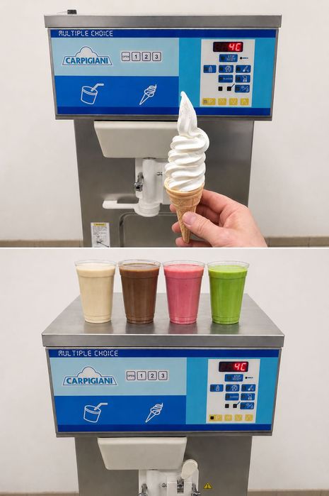 Carpigiani Multiple Choice, Maszyna do lodów i shake`ów, chłodzona wodą