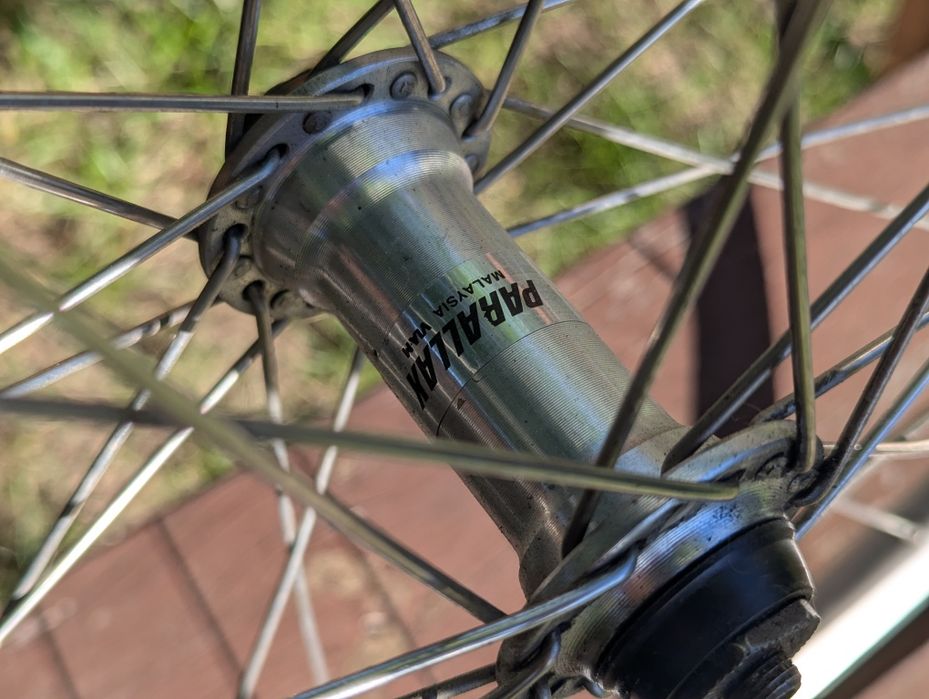 Koło przednie 28 cali Shimano Alivio Alesa Columbia Retro MTB