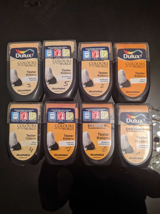 Testery farby dulux