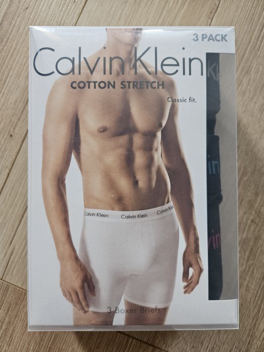 Calvin Klein Majtki Bokserki 3-Pack Rozmiar S