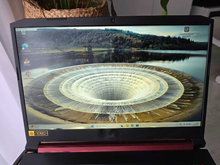 Laptop ACER NITRO 5 i5-9300H/16GB/512GB GTX1650 stan bdb