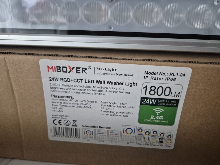 Inteligentne oświetlenie 2 szt lampy mi Light 1800 LM