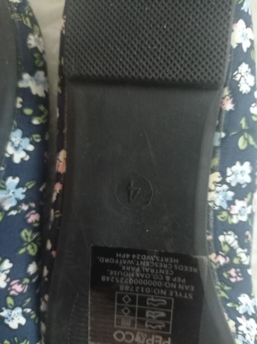 Балетки,туфлі,37роз.