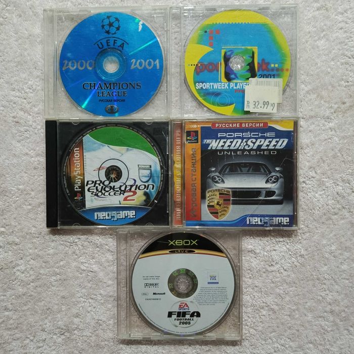 Диски ігрові Sony PlayStation 28 штук