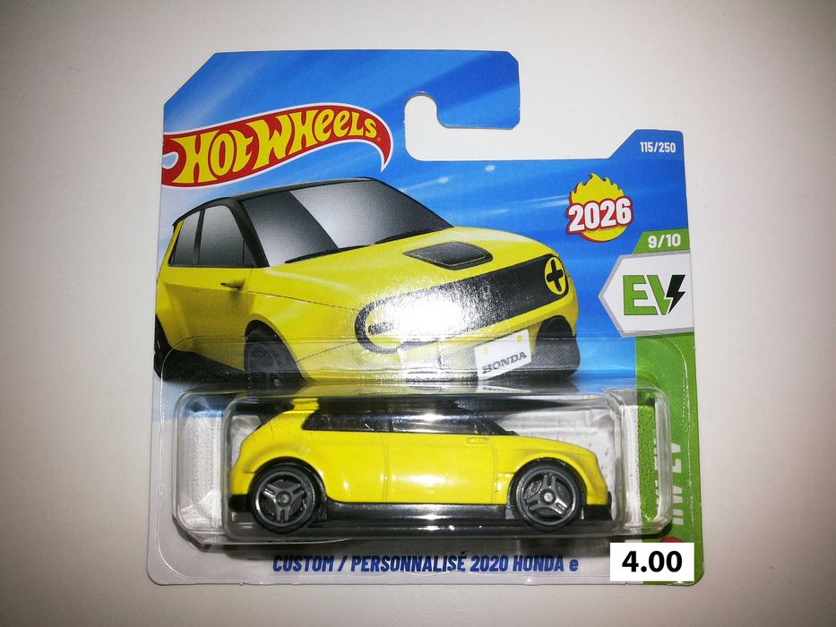 Honda - Cars from Hot Wheels, Majorette, and Matchbox Brands.