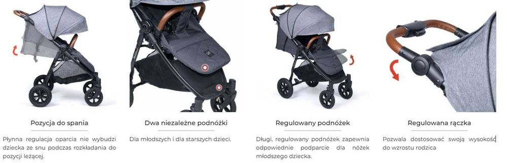 Wózek spacerowy Coletto Nevia