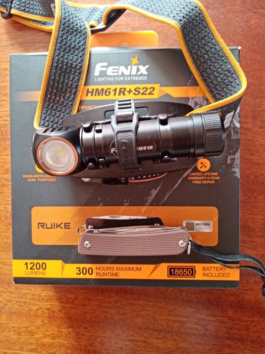Налобный фонарь fenix hl61r