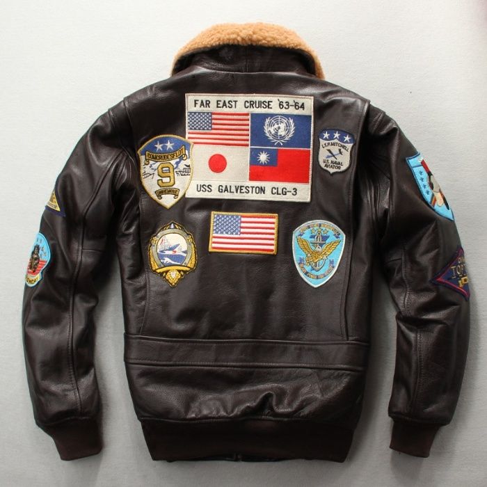 Kurtka Męska Skórzana Tom Cruise Top Gun Maverick