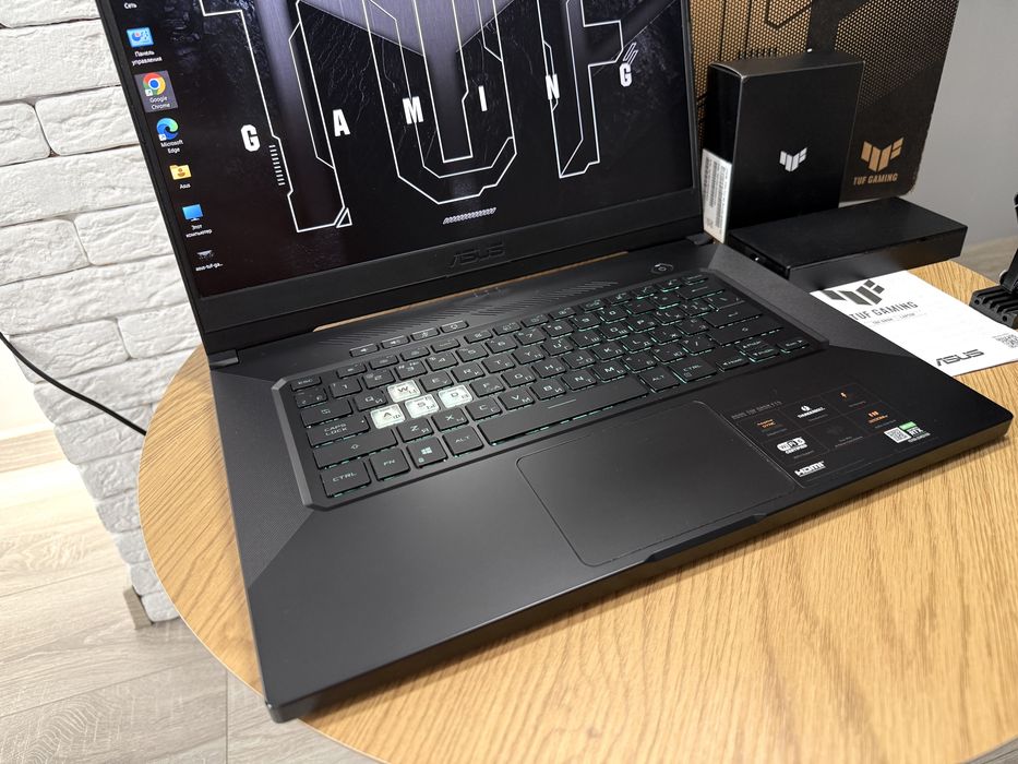 Asus DASH F15/RTX3060-6GB/2025/DD4/Пишіть перед замовленням!! (Б/у)