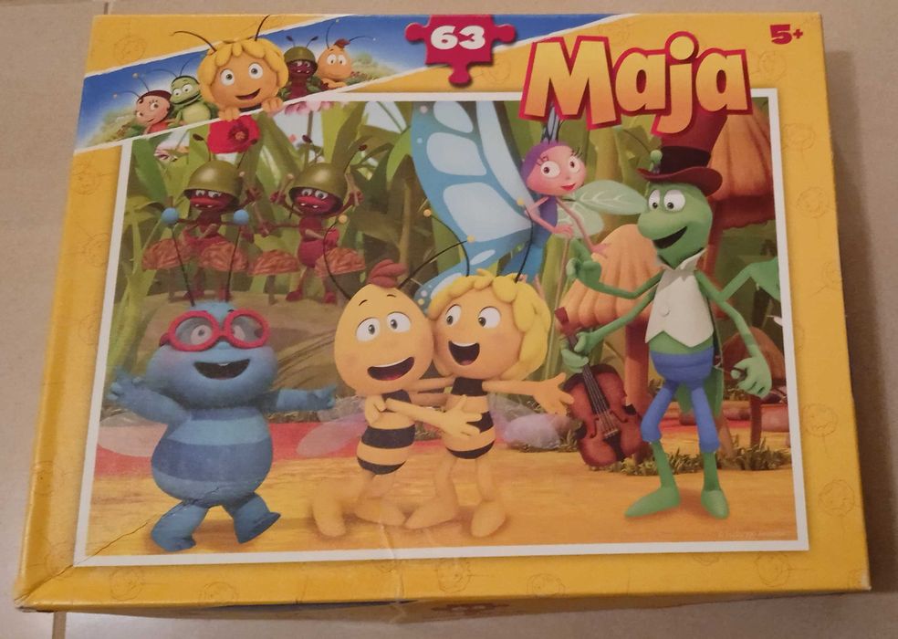 puzzle pszczółka maja 5+
