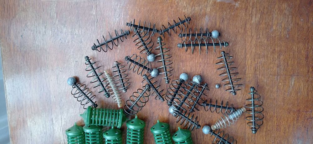 Sprężyny, koszyczki wędkarskie