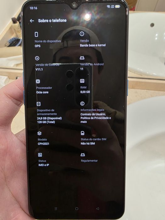 OPPO A91 – 8GB RAM | 128GB – Excelente estado