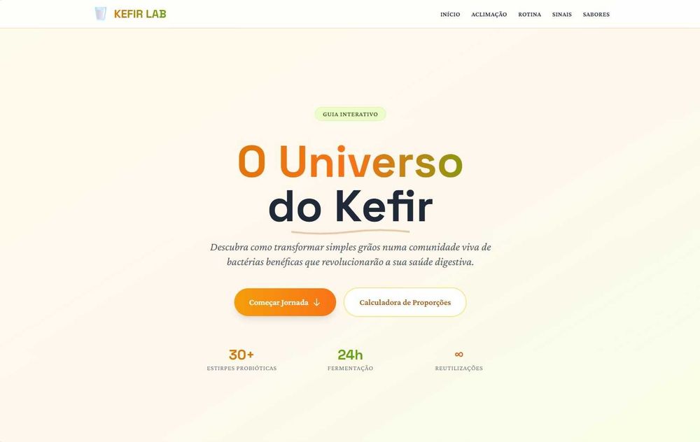 Kit Início Kefir de Leite + Envio CTT Incluído + E-book