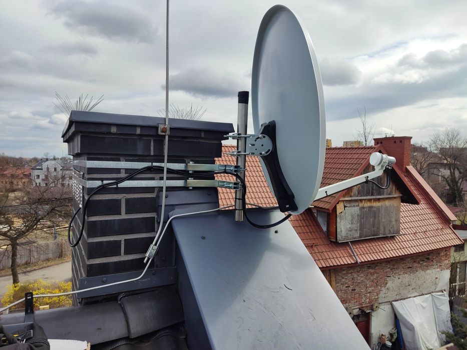 Montaż Ustawianie Regulacja Anten Telewizyjnych SAT DVB-T