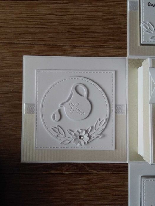 Kartka na Chrzest, chrzciny, exploding box, kartka eksplodująca