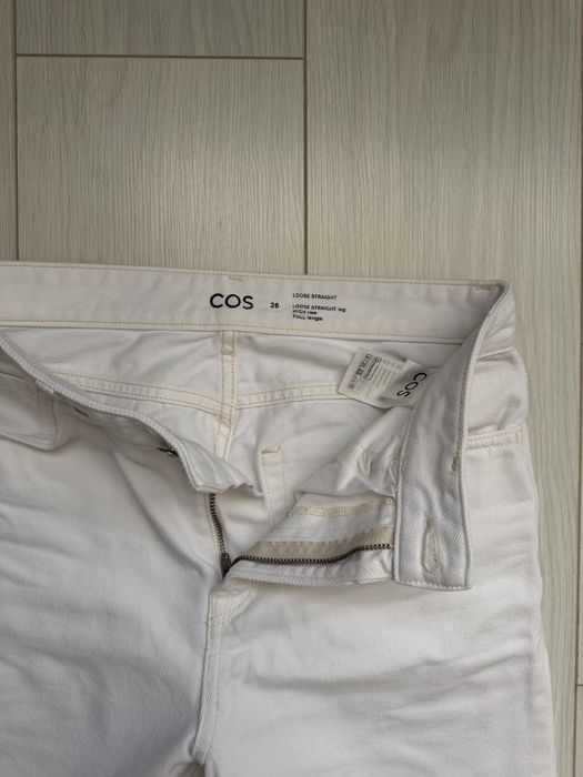 Білі джинси COS розмір 26 (S) Column straight модель