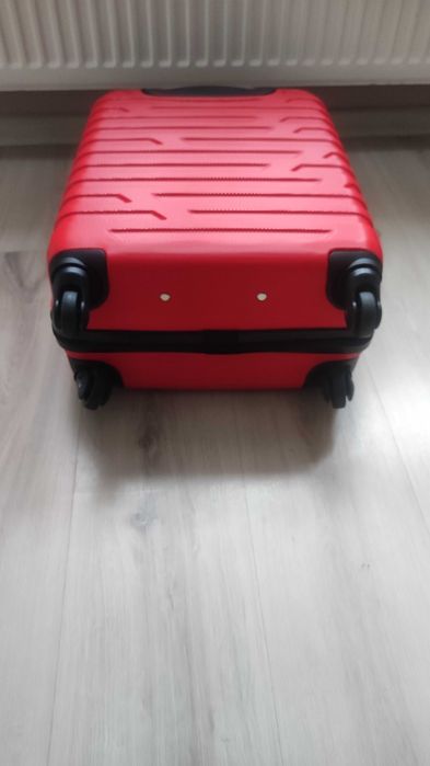 Walizka kabinowa Wittchen czerwona ABS