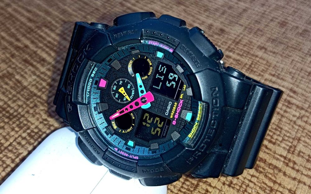 CASIO G-SHOCK GA-100MF-1AER Multi Fluorescent 289zł