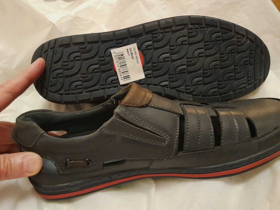 POLSKIE MARKOWE Skórzane BUTY Męskie Sokolski NR 42