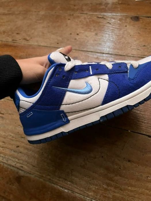 Nuke Dunk Low Disrupt 2 White University Blue