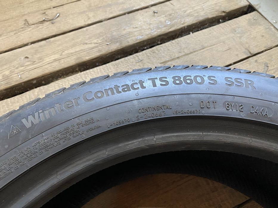 2шт 255/45R20 Continental WinterContact TS860S SSR