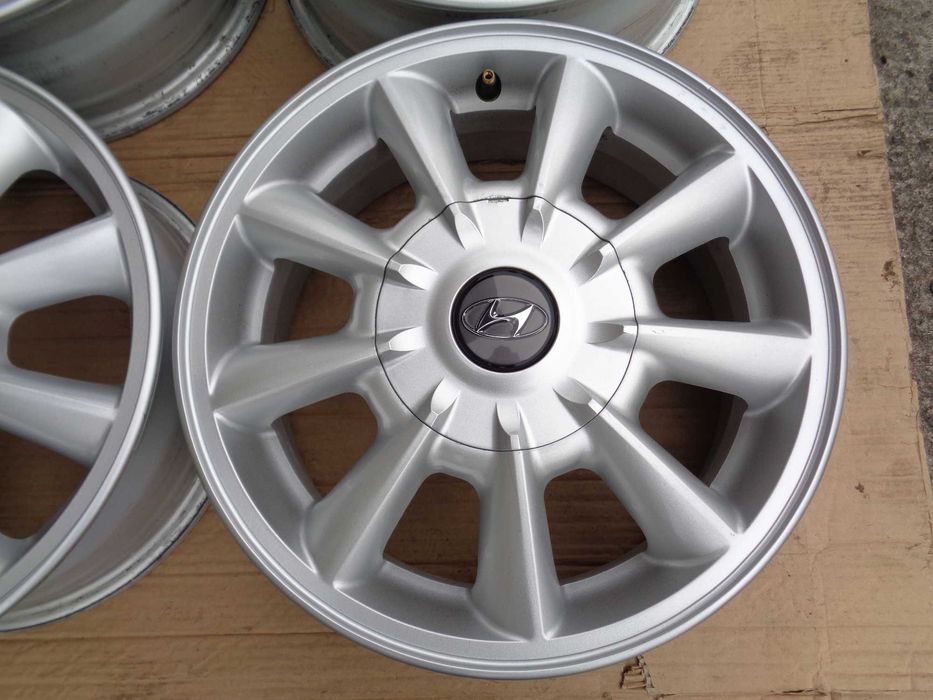 Oryginalne felgi aluminiowe 15 HYUNDAI, KIA, 4x114,3, 6J, ET46
