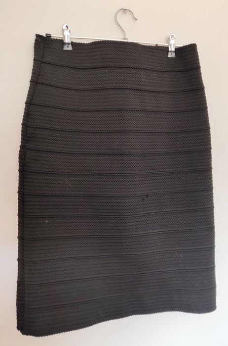Saia Preta Travada Zara