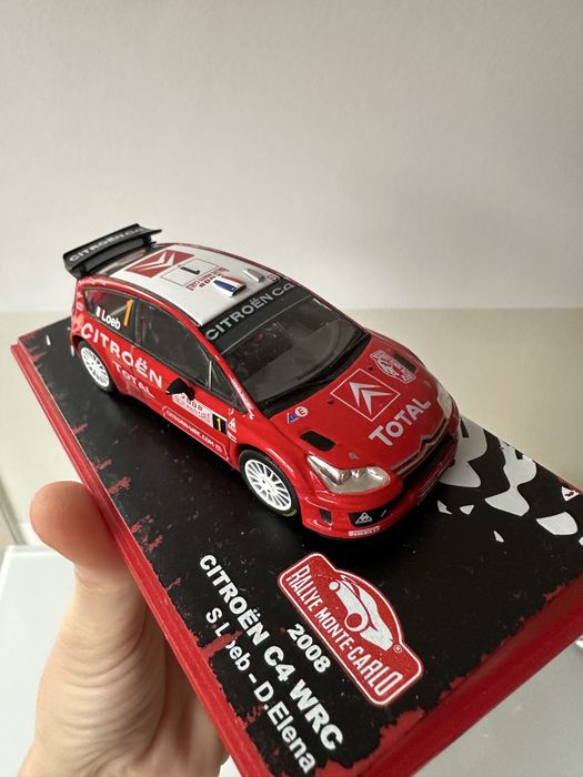 Miniatura Colecionável Citroen C4 WRC