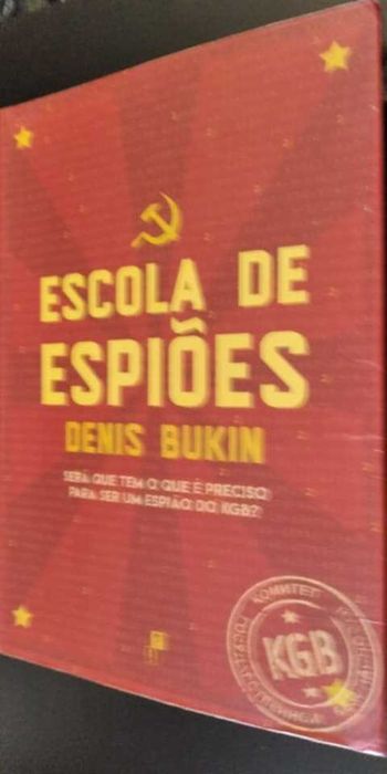 livro "Escola de Espiões" de Denis Bukin