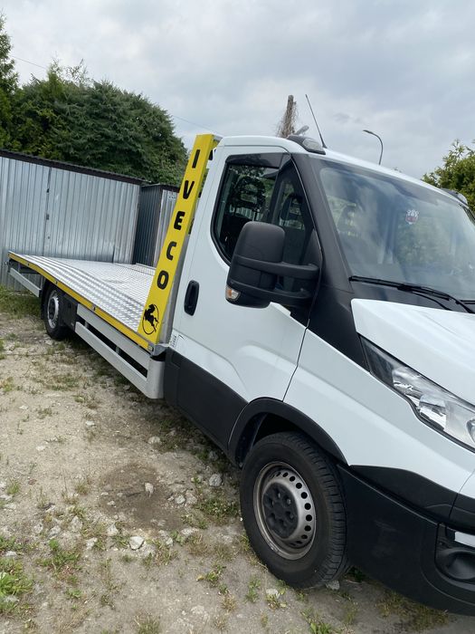 Wynajem autolawety wynajmę lawetę wypożyczalnia lawet Piaseczno Gołków