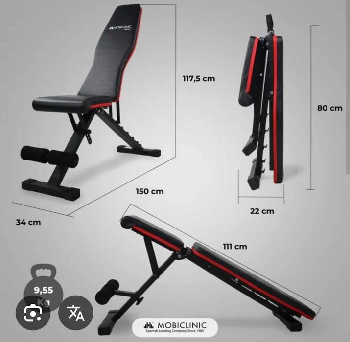 Foldable Multifunctional Training Bench447256685897338881