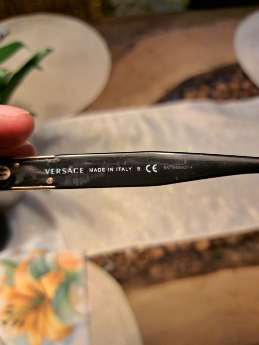 Oprawki damskie Versace czarne 0VE3294 GB1