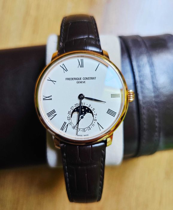 Zegarek Frederique Constant Manufacture Slimline Moonphase