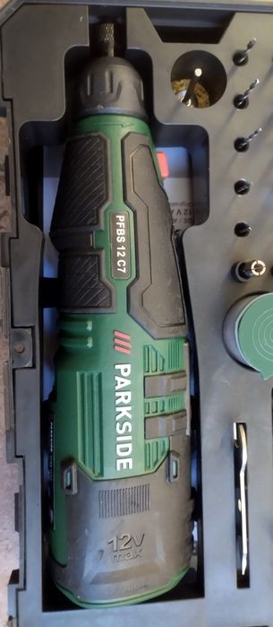 Parkside 12V Cordless Precision Drill-Sander434556527613071364