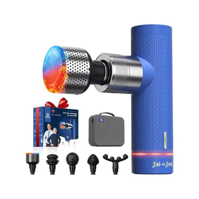 Масажний пістолет Bob and Brad A7 Pro з тепло- та холодотерапією