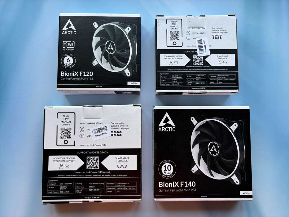 Кулер Arctic BioniX F120 вентилятор Arctic BioniX ідеальний стан