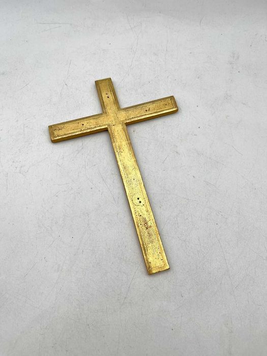 Crucifixo em Pau-Santo e Prata