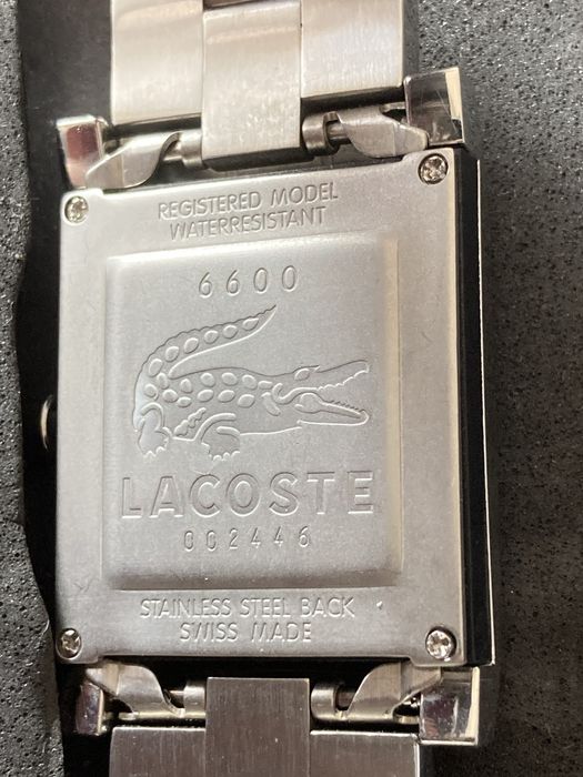 Relogio lacoste