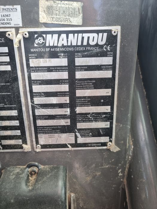 Ładowarka teleskopowa Manitou MLT 735-16r*klima*cała w oryginale*jcb4