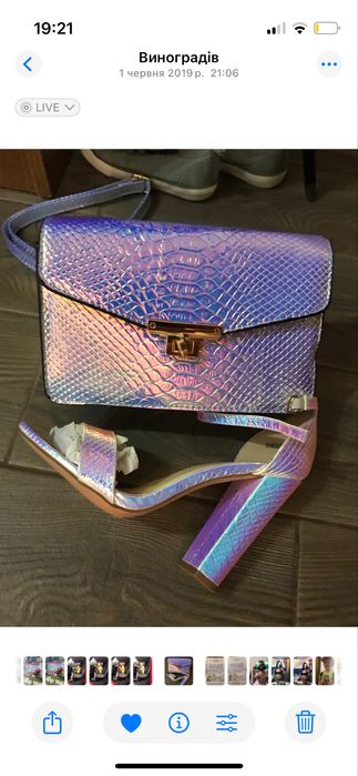 Босоніжки+сумочка