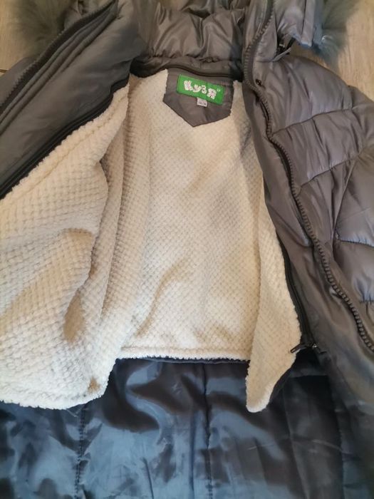 Куртка пуховик зима 146 см рост