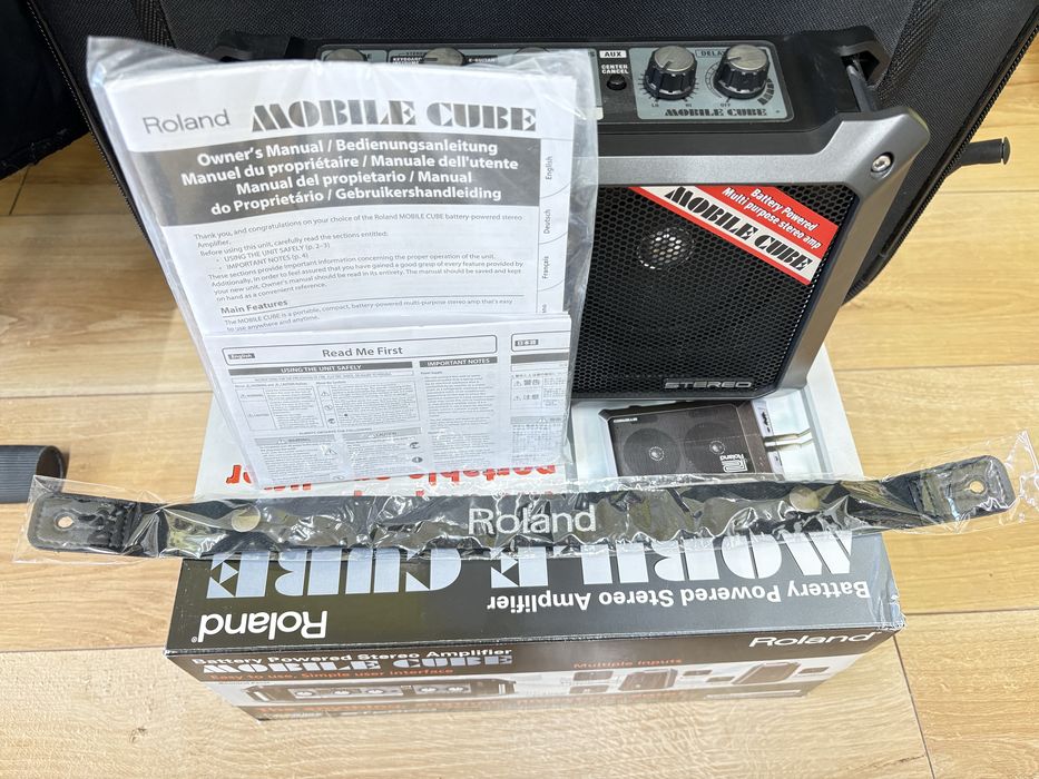 Roland Mobile Cube – mobilny wzmacniacz gitarowy / mini PA / nowy.
